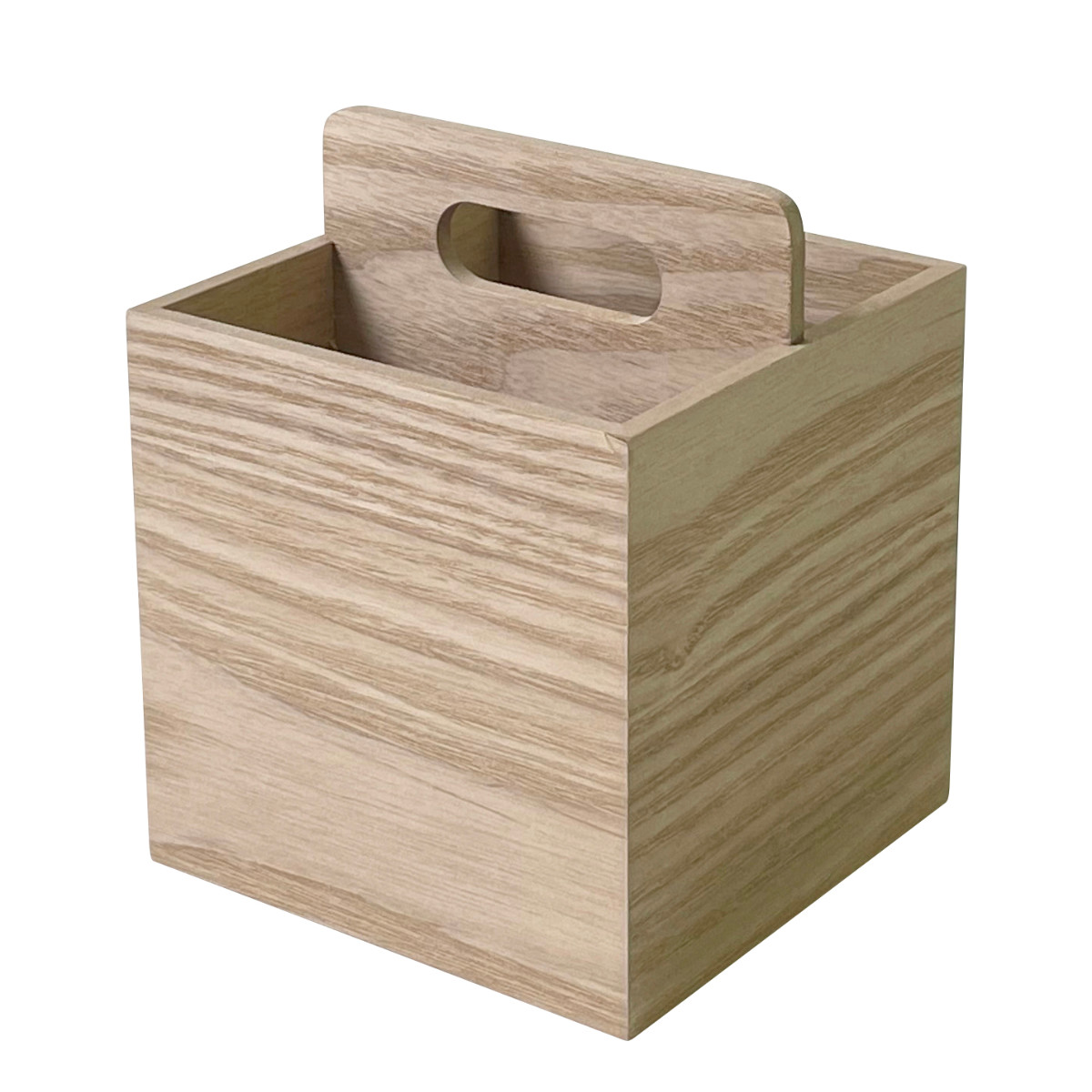 小物収納 リーニエ MDF 持ち手付き仕切りボックス （ リモコン 収納