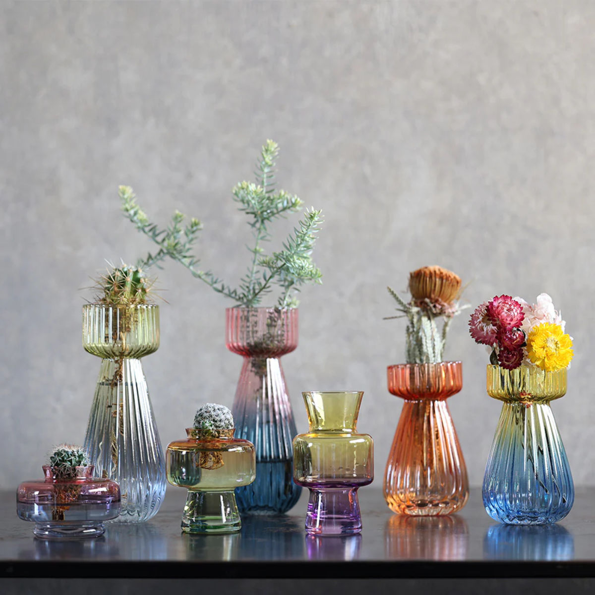 magnet 花瓶 トーンフラワーベース ガラス （ 花ビン 花びん 花器 水耕