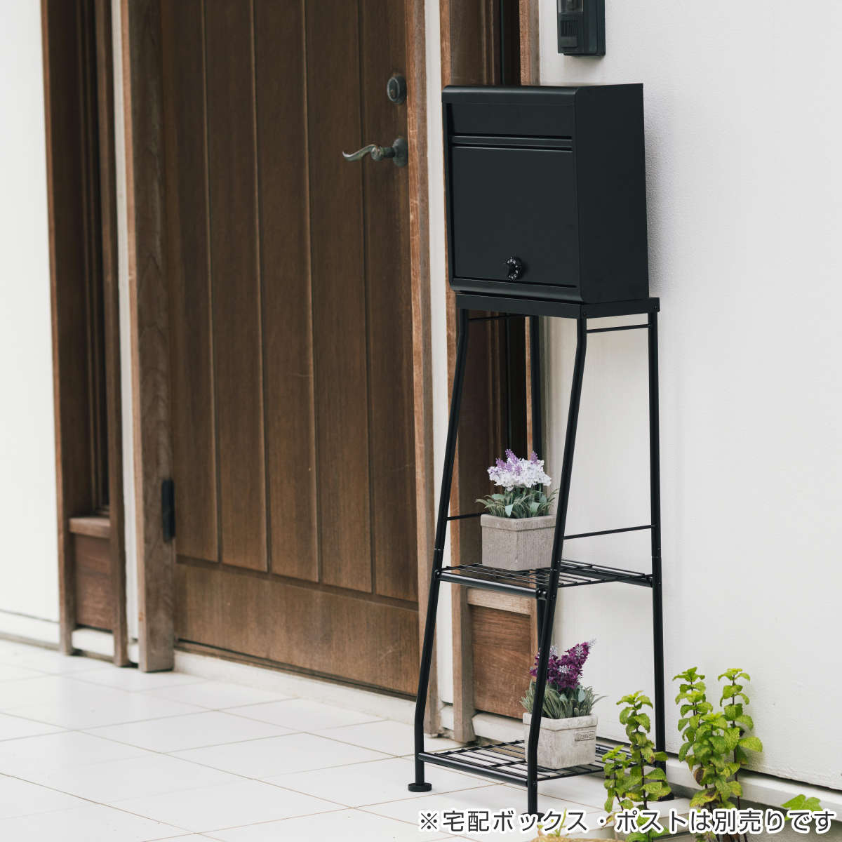 【未使用品】グリーンライフ ポストスタンドセット ポストスタンド 郵便受けセット GREEN LIFE（グリーンライフ） ポストスタンド パーツ （ ポスト用