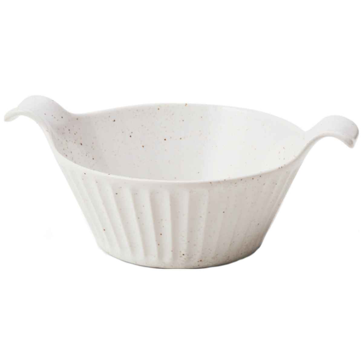 TAMAKI グラタン皿 ラウンド 19cm 持ち手付き SOGI ソギ 耐熱陶器