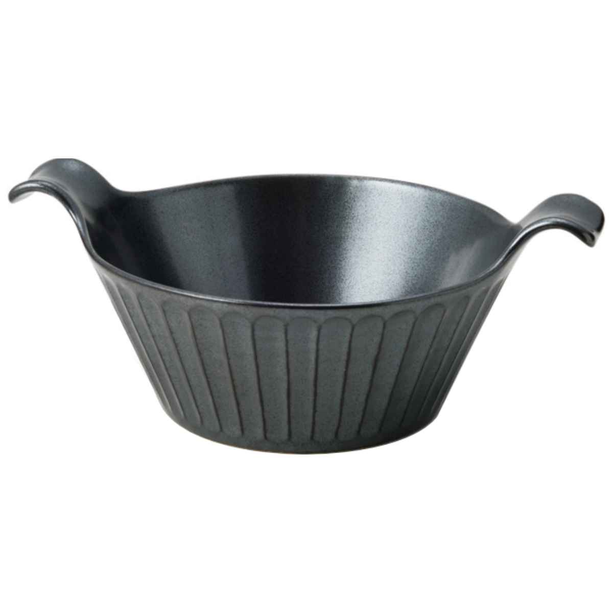 TAMAKI グラタン皿 ラウンド 19cm 持ち手付き SOGI ソギ 耐熱陶器