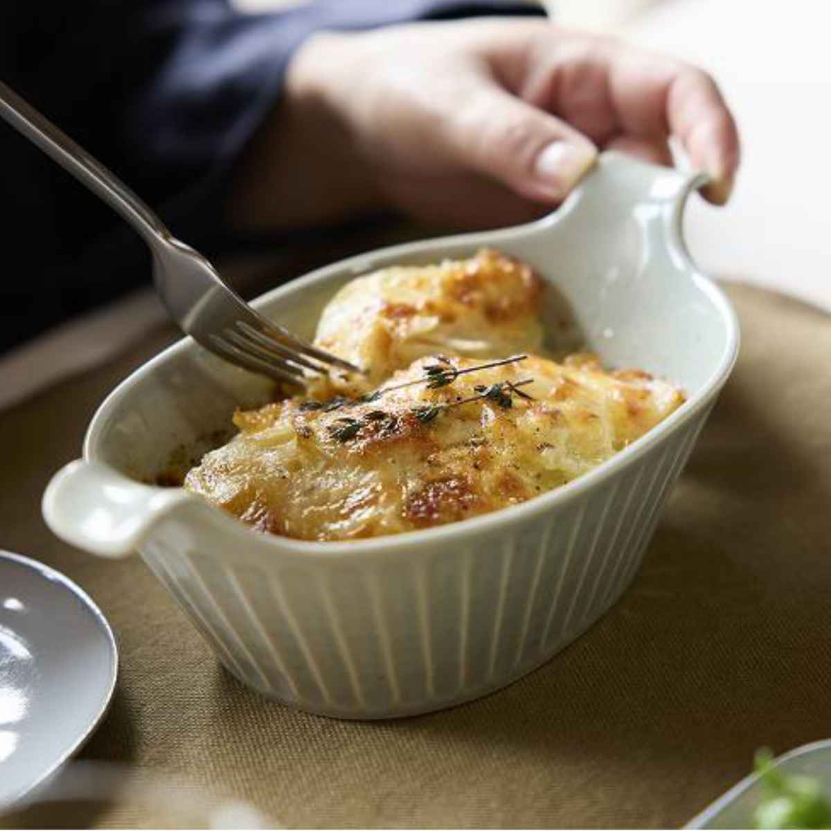 純銀製 お皿 5枚セット 約271グラム TAMAKI グラタン皿 オーバル 22cm SOGI ソギ 耐熱陶器 （ 食洗機対応