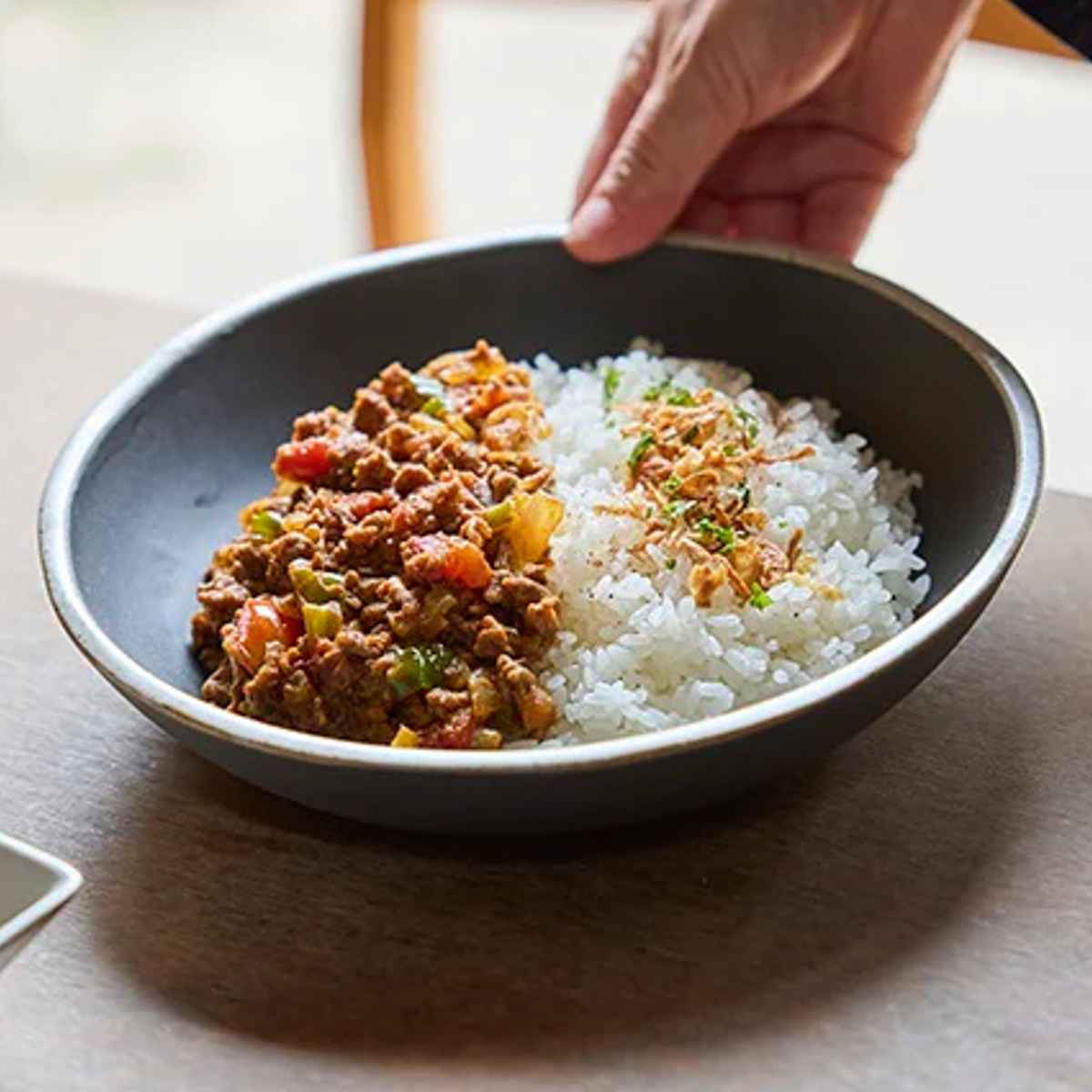 プレート 22cm Palm パーム 陶器 （ 食洗器対応 カレー皿 パスタ皿 中