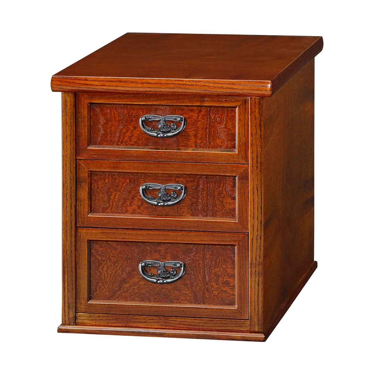 ケンホープ お座敷ワゴン けやき調 キャスター付 秋草 幅60cm （ 座敷