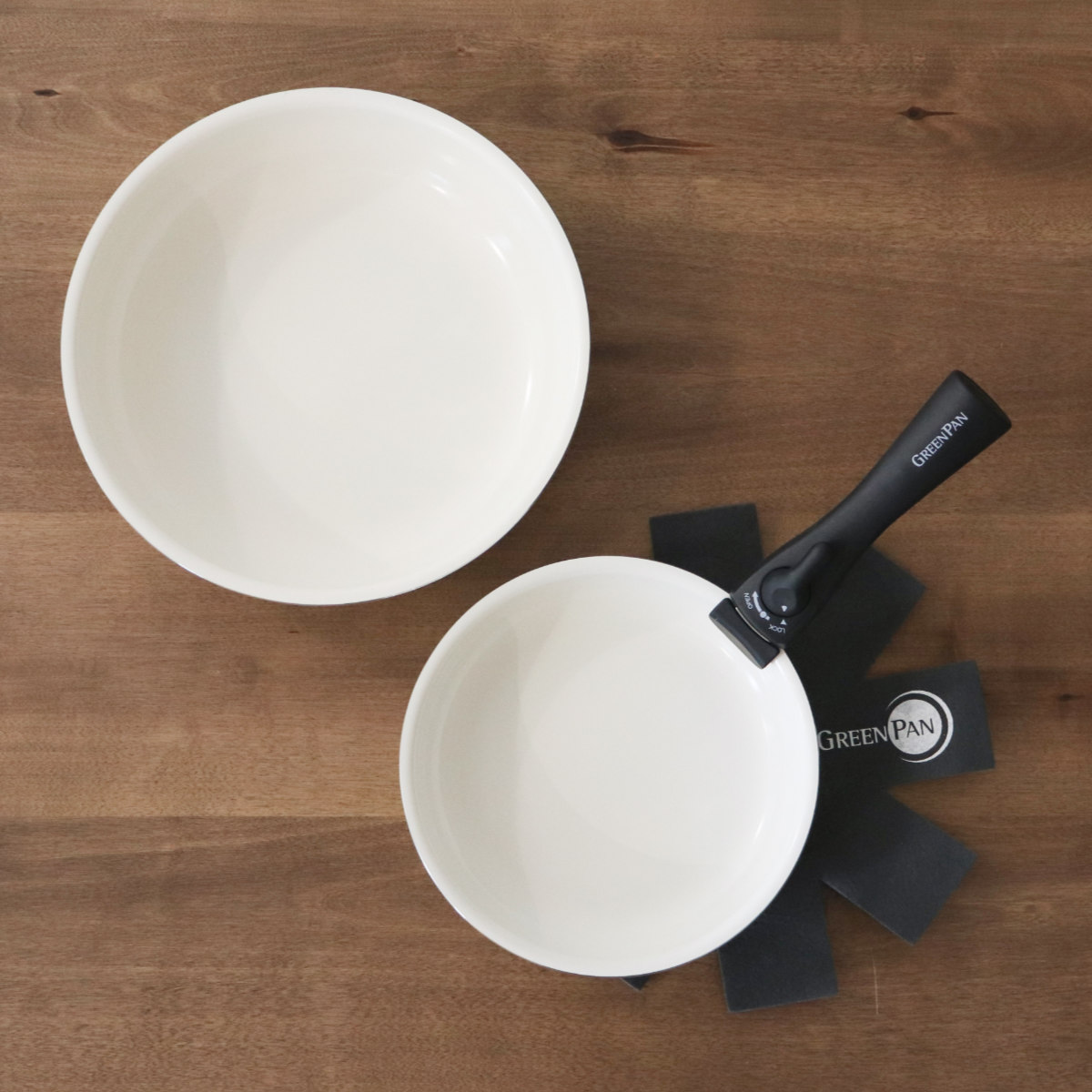 GREEN PAN（グリーンパン） フライパン4点セット 20cm 26cm クリック