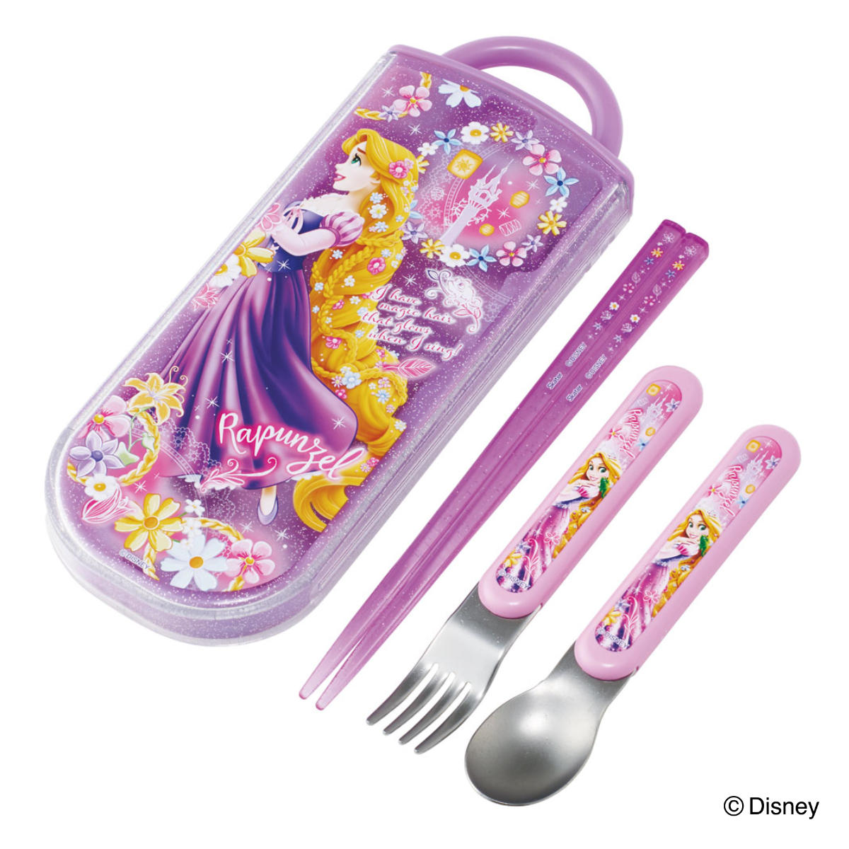 【新品】 TRIO / ラプソディー 18-12 カトラリーセット　24本 スケーター トリオセット 抗菌食洗対応トリオセット ラプンツェル24