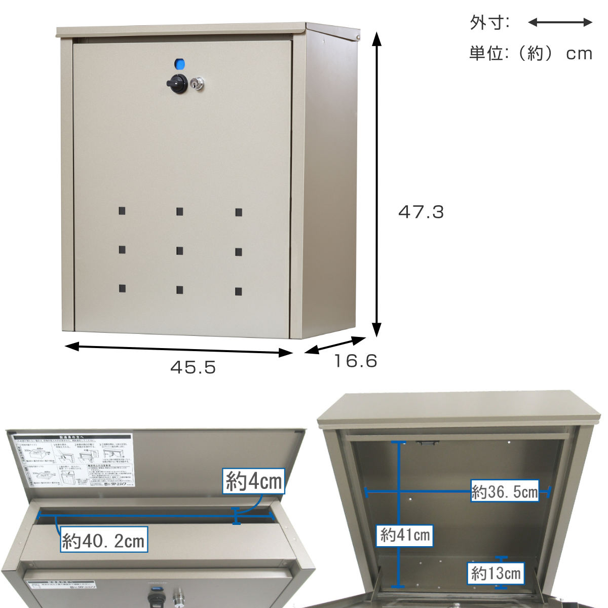 GREEN LIFE（グリーンライフ） 郵便ポスト 宅配ボックス メール便