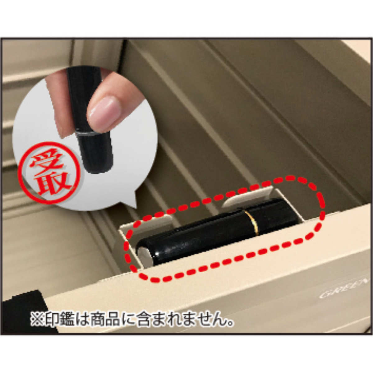 GREEN LIFE（グリーンライフ） 宅配ボックス アルミベンチ型宅配