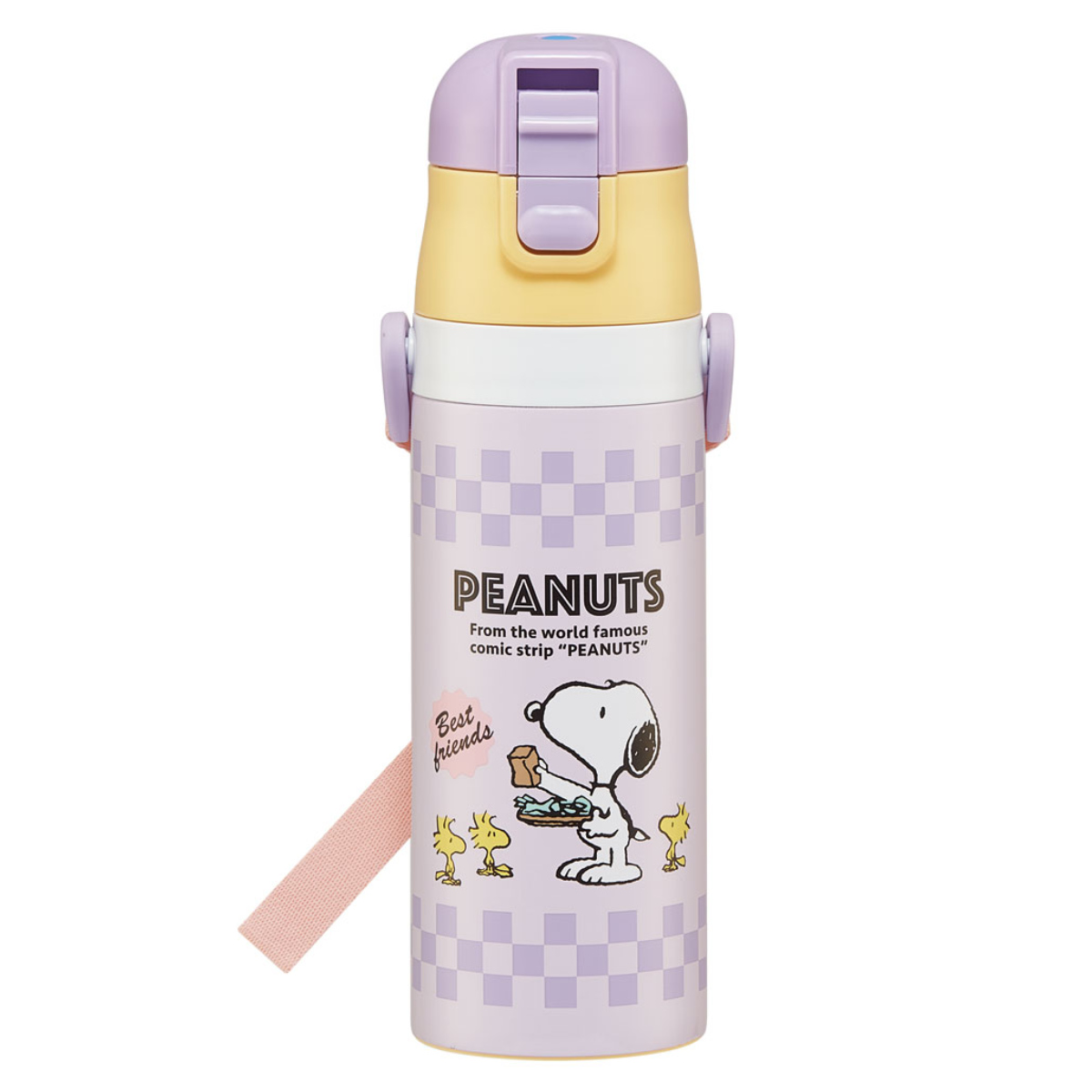 スヌーピー水筒 スケーター 水筒 470ml 超軽量ダイレクトボトル SN80sカフェ