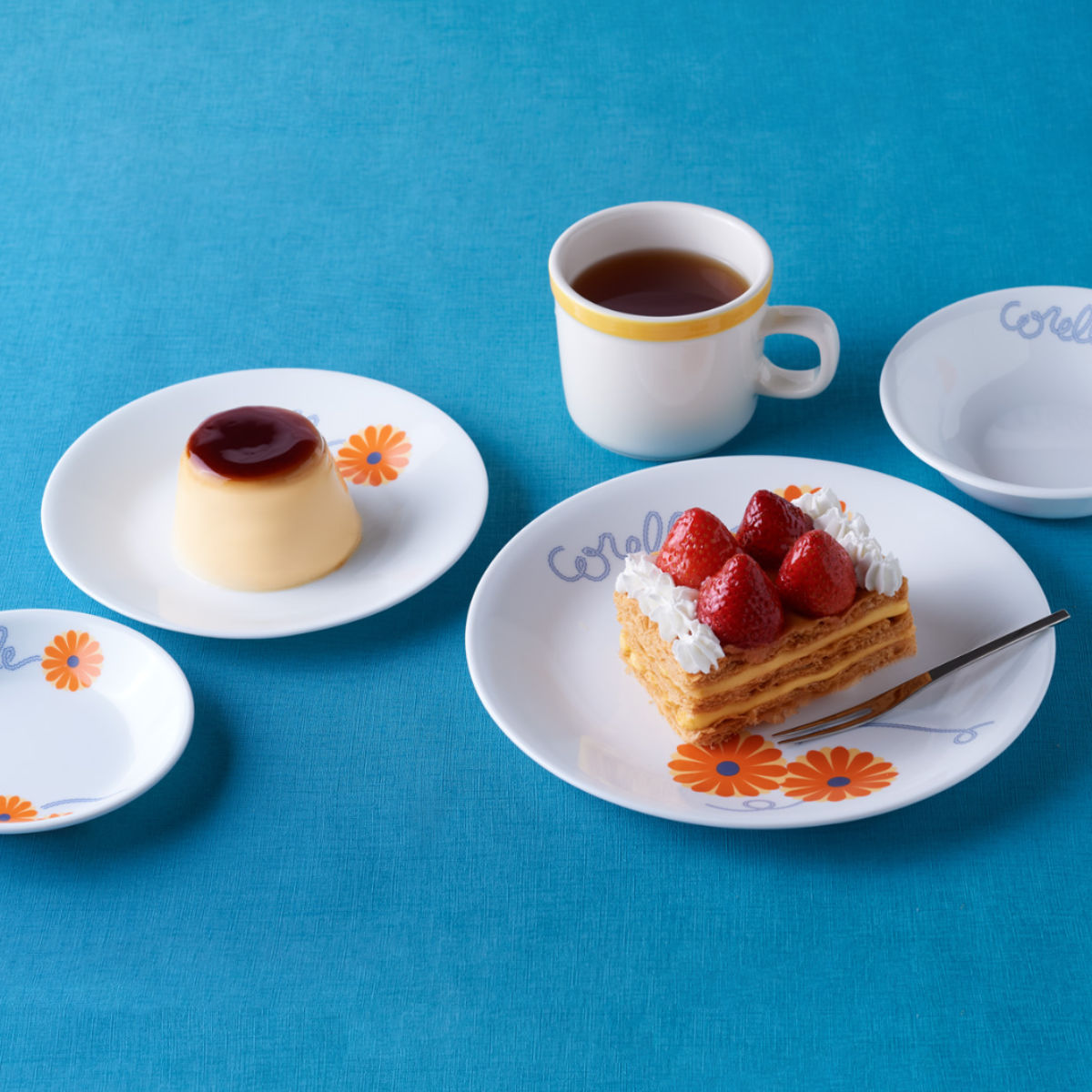 CORELLE（コレール） ランチプレート 21.5cm CORELLE オレンジ