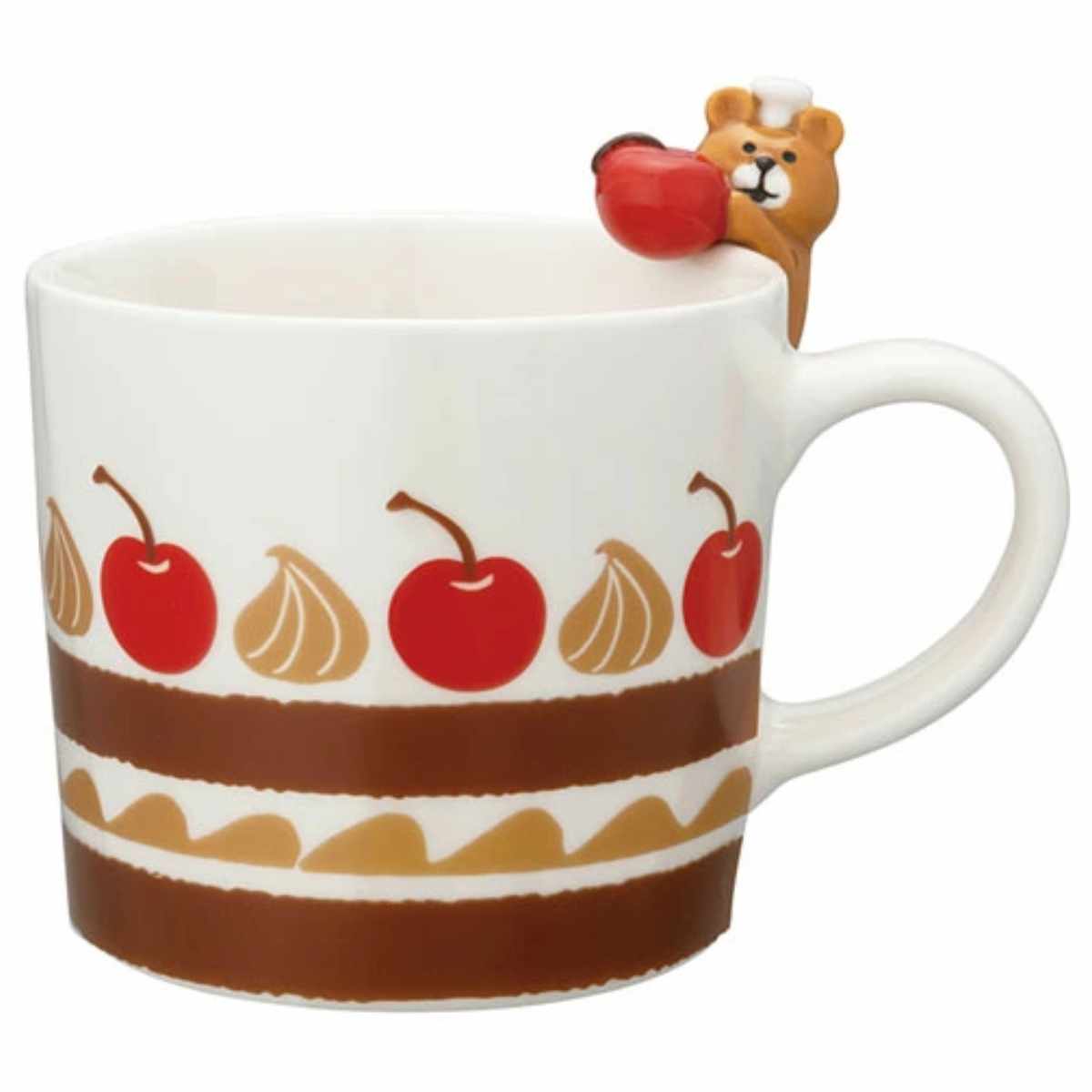 マグカップ 220ml こぐまのチョコ工房 陶器 （ マグ カップ コップ 