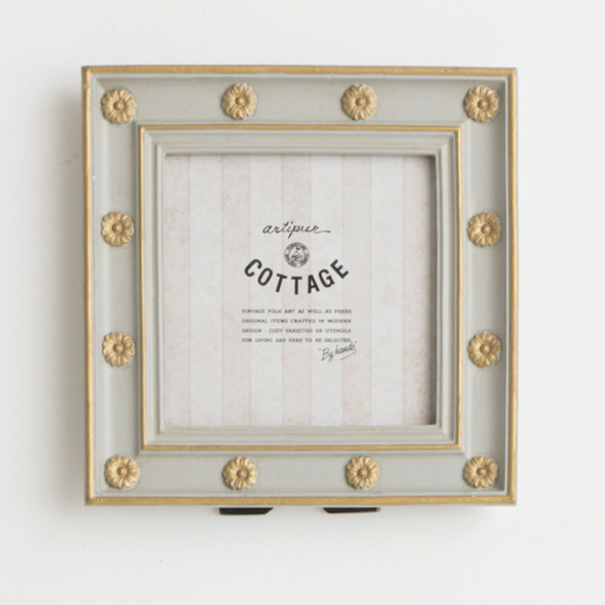 フォトフレーム 小花スクエアフォトフレーム 卓上 15.5×15.5cm