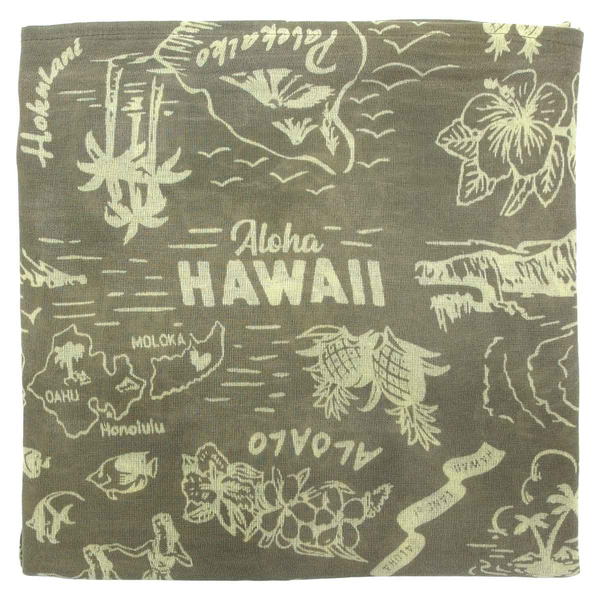 マルチカバー ヴィンテージアロハ 150×225cm インドコットン （ カバー