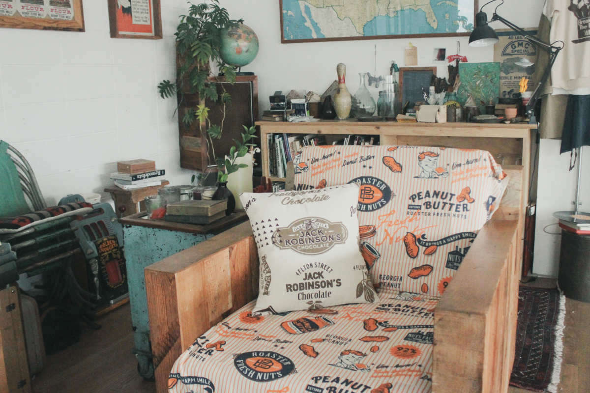 マルチカバー アメリカンレトロ 150×225cm インドコットン （ カバー