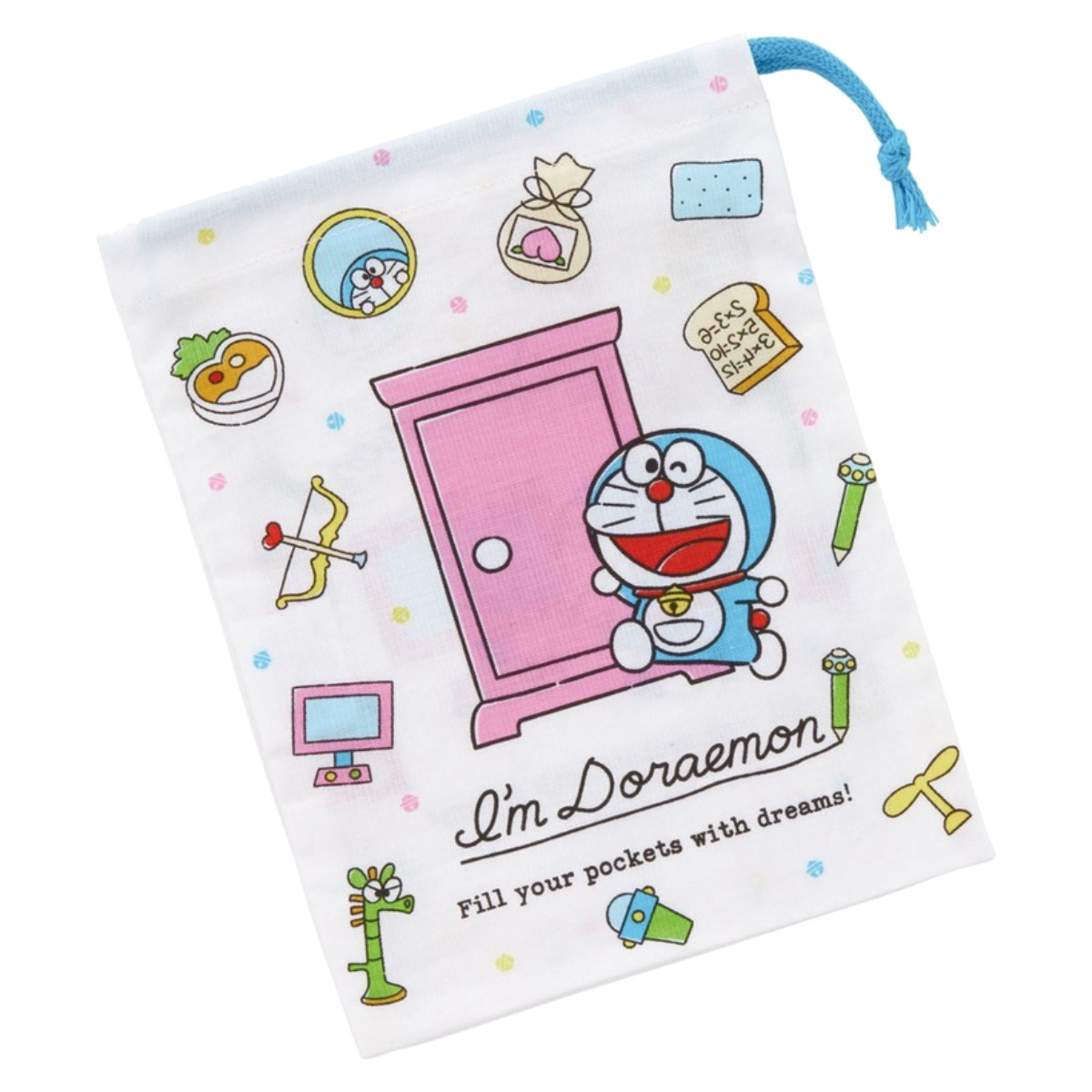 スケーター コップ袋 DRラインデザイン （ ドラえもん 子供用 給食袋
