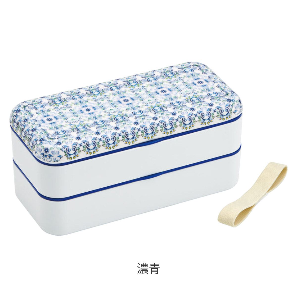 スケーター お弁当箱 シンプルランチボックス 2段 900ml 天平文様