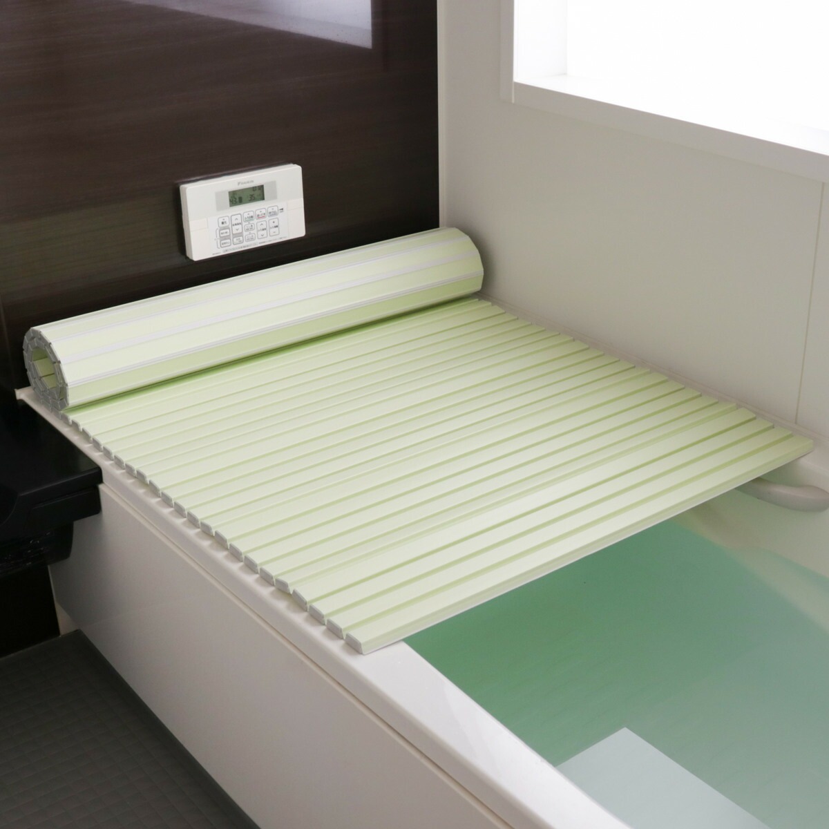 風呂ふた シャッター Ag抗菌 日本製 75×140cm 用 L-14 実寸75×142.5cm