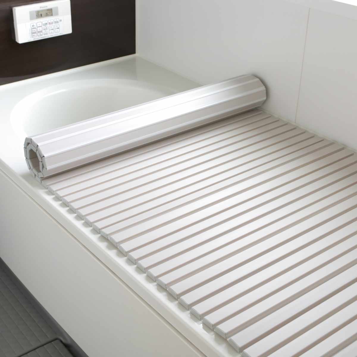 風呂ふた シャッター Ag抗菌 日本製 75×150cm 用 L-15 実寸75×152cm ( 風呂蓋 風呂フタ 風呂 ふた シャッタータイプ ) 関連画像3