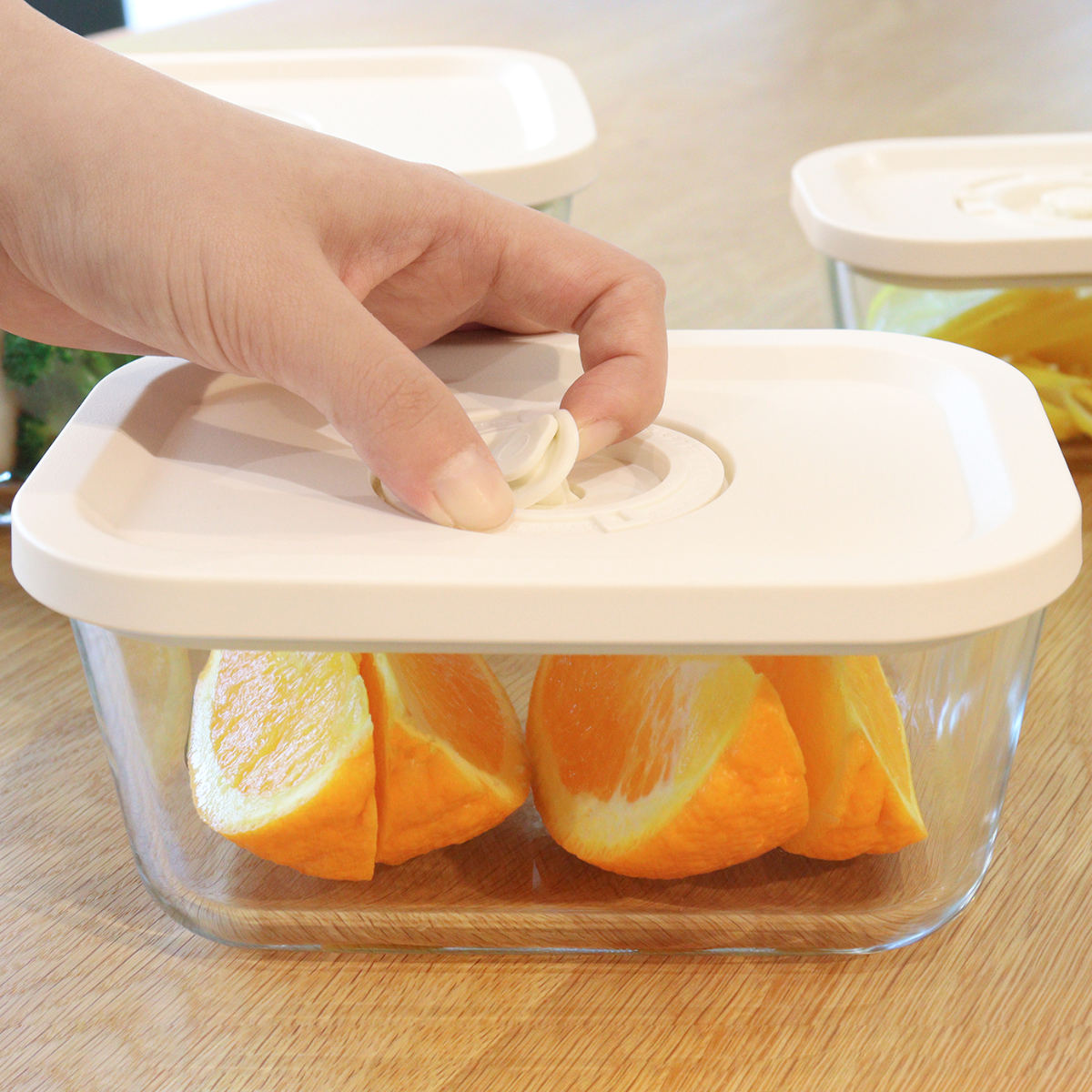 ドリテック 保存容器 800ml 真空シーラー Fresh Planキャニスター M