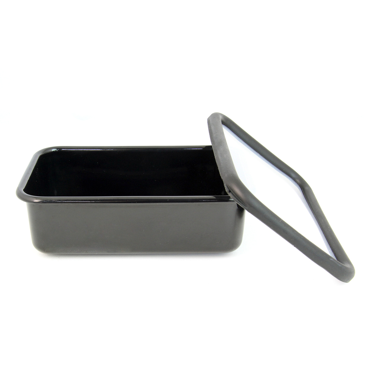 HANAKO 保存容器 抗菌 S （ 冷凍 冷蔵 オーブン対応 ホーロー 黒