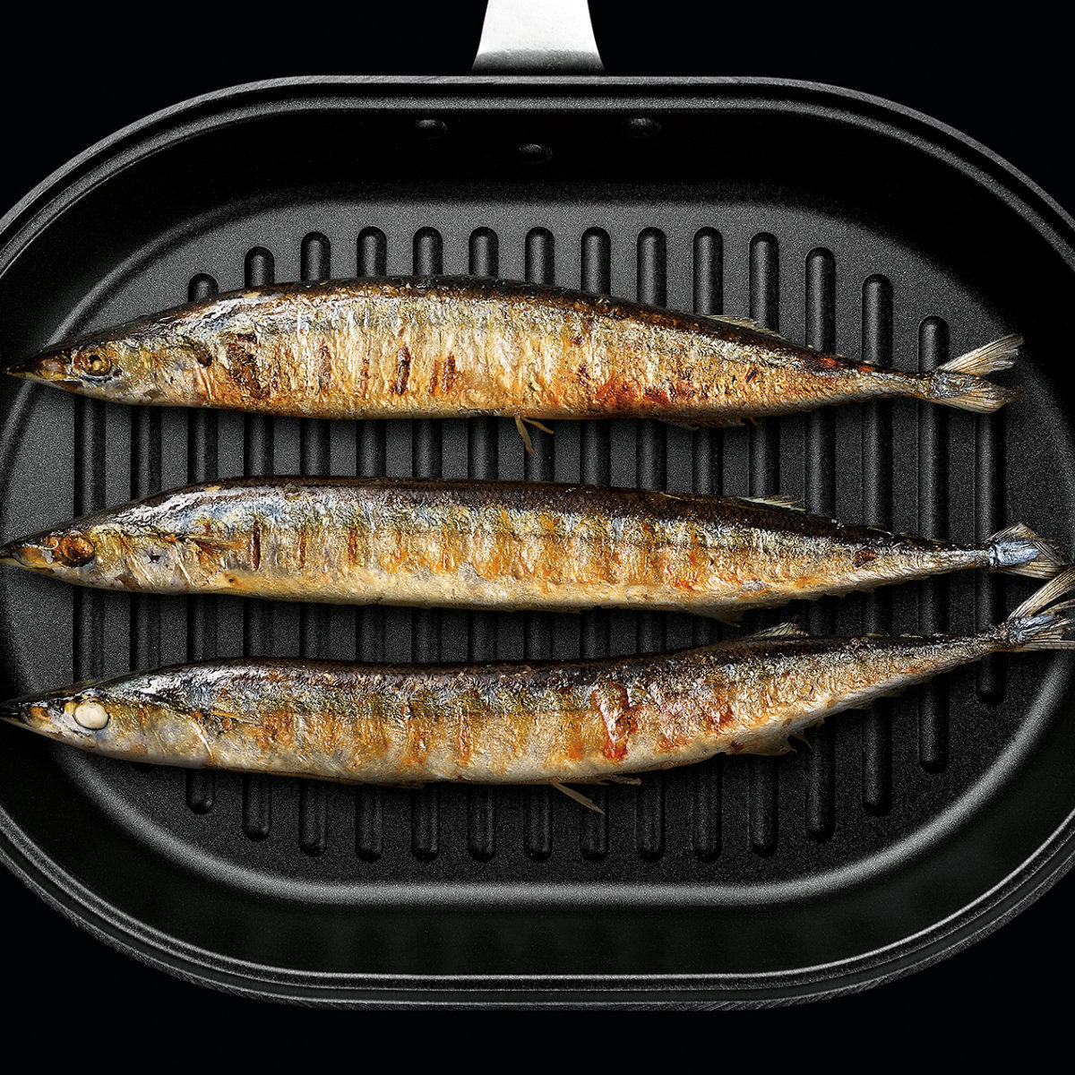 パール金属 魚焼き器 IH対応 グリルファン ガラス蓋付き 魚焼き