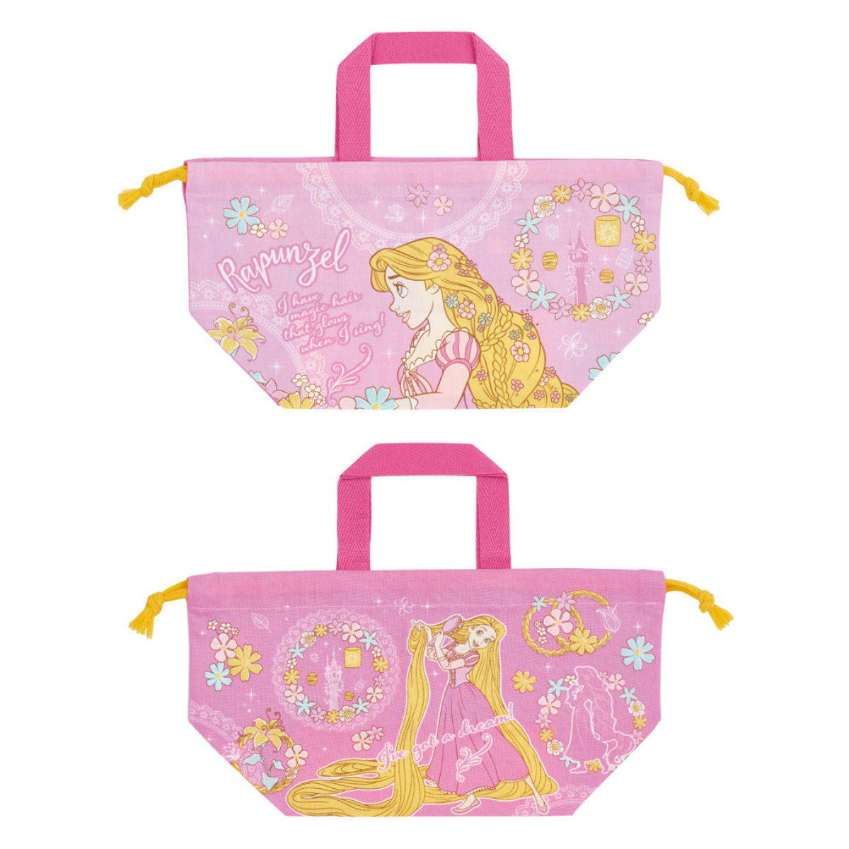 スケーター 巾着 ランチ巾着 ラプンツェル24 （ ラプンツェル 弁当袋