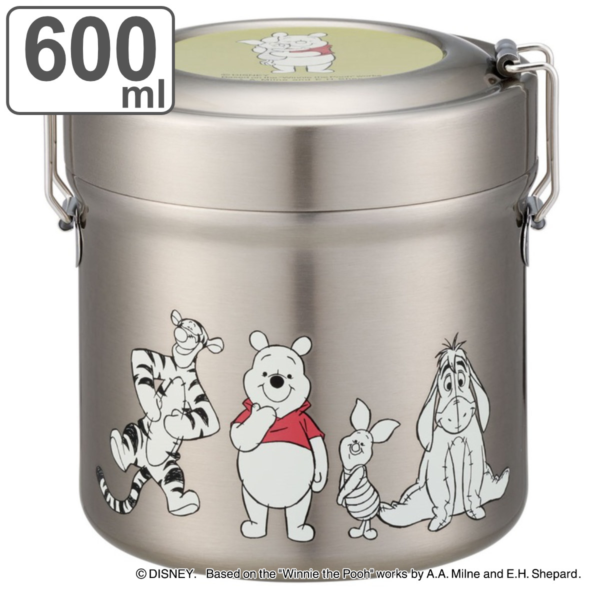 スケーター 保温弁当箱 抗菌真空ステンレスランチ 600ml プーミュート