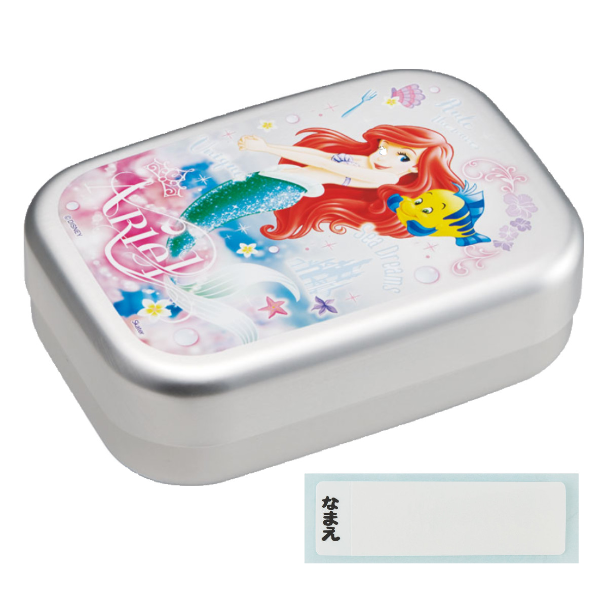 スケーター お弁当箱 アルミ弁当箱 1段 370ml アリエル24 （ アリエル