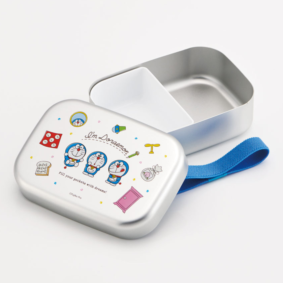 スケーター お弁当箱 アルミ弁当箱 1段 370ml DRラインデザイン