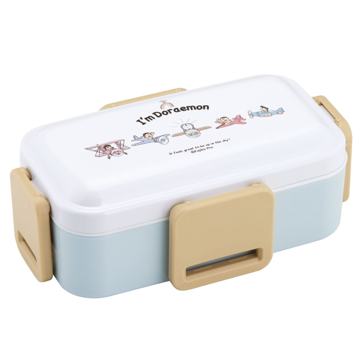 スケーター お弁当箱 抗菌2段ふわっと弁当箱 2段 600ml DRお空さんぽ