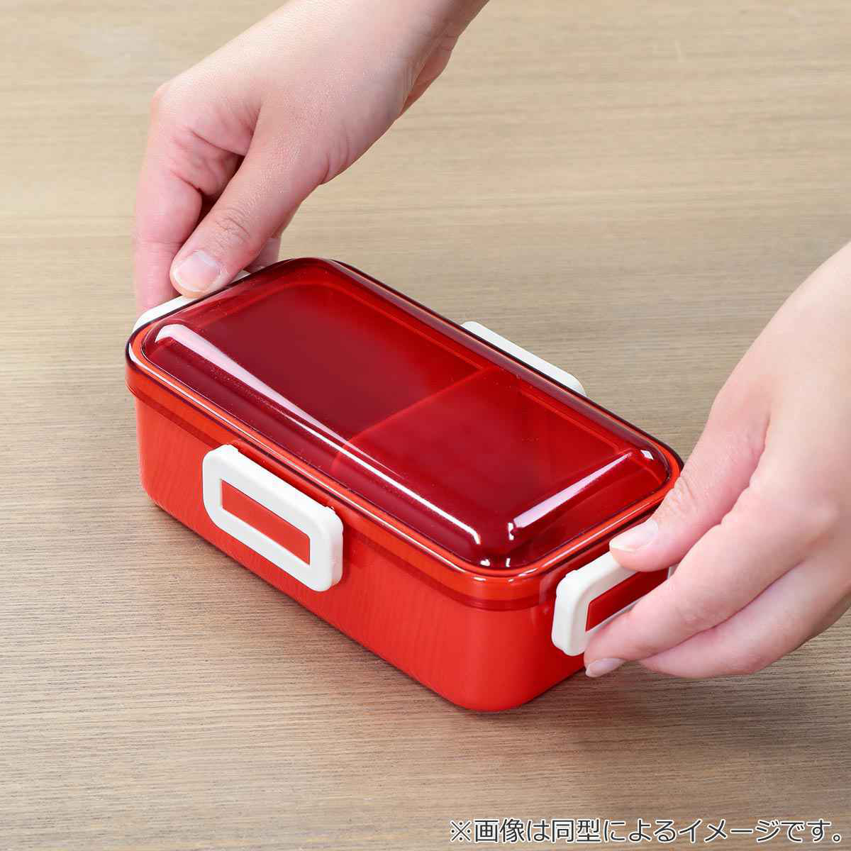 スケーター お弁当箱 抗菌ふわっと弁当箱 1段 530ml KUフラワーリース