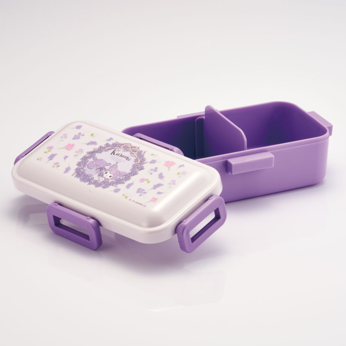 スケーター お弁当箱 抗菌ふわっと弁当箱 1段 530ml KUフラワーリース