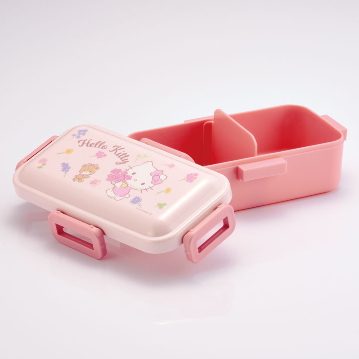 スケーター お弁当箱 抗菌ふわっと弁当箱 1段 530ml KTフラワーリース