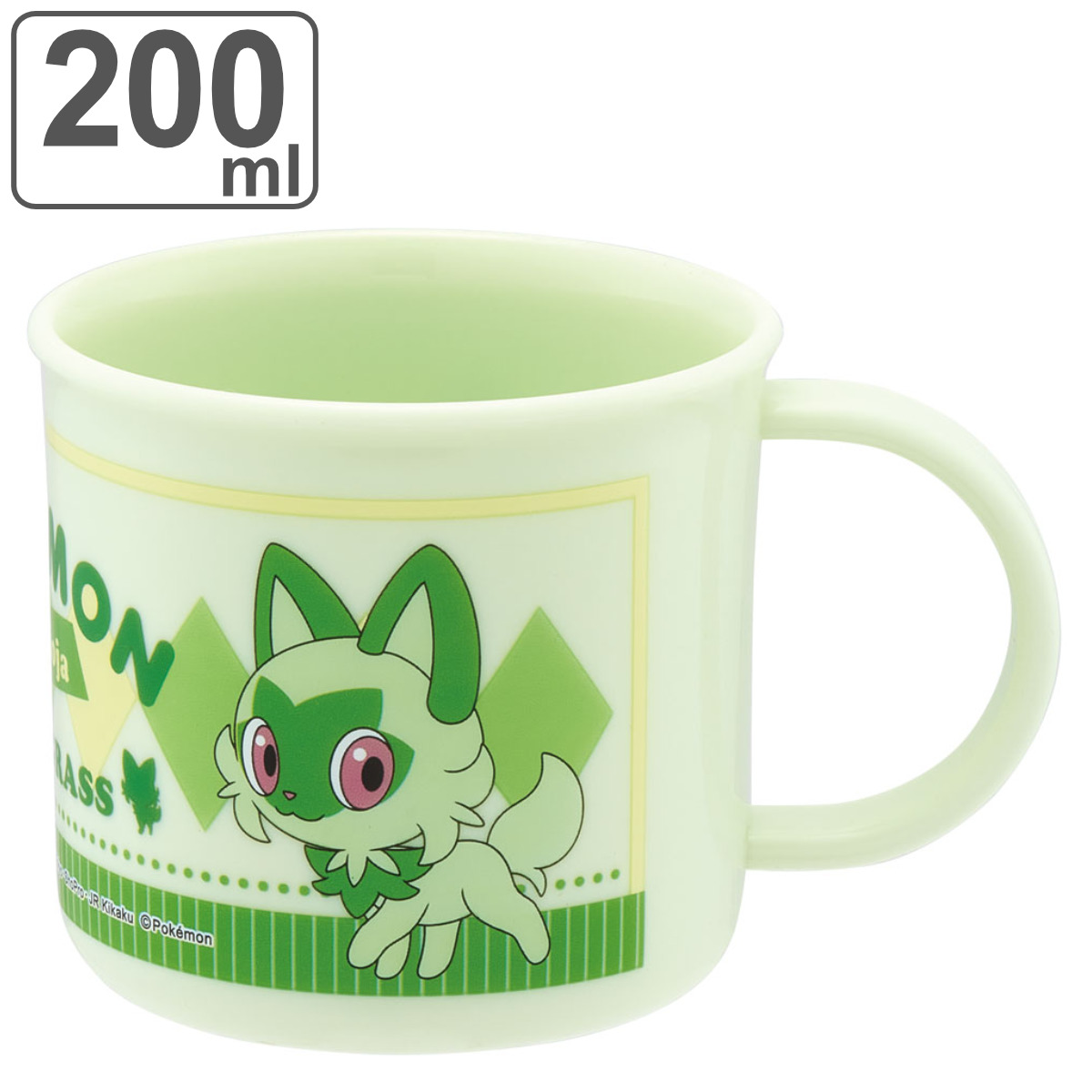 スケーター コップ 抗菌食洗機対応プラコップ ニャオハ （ ポケモン