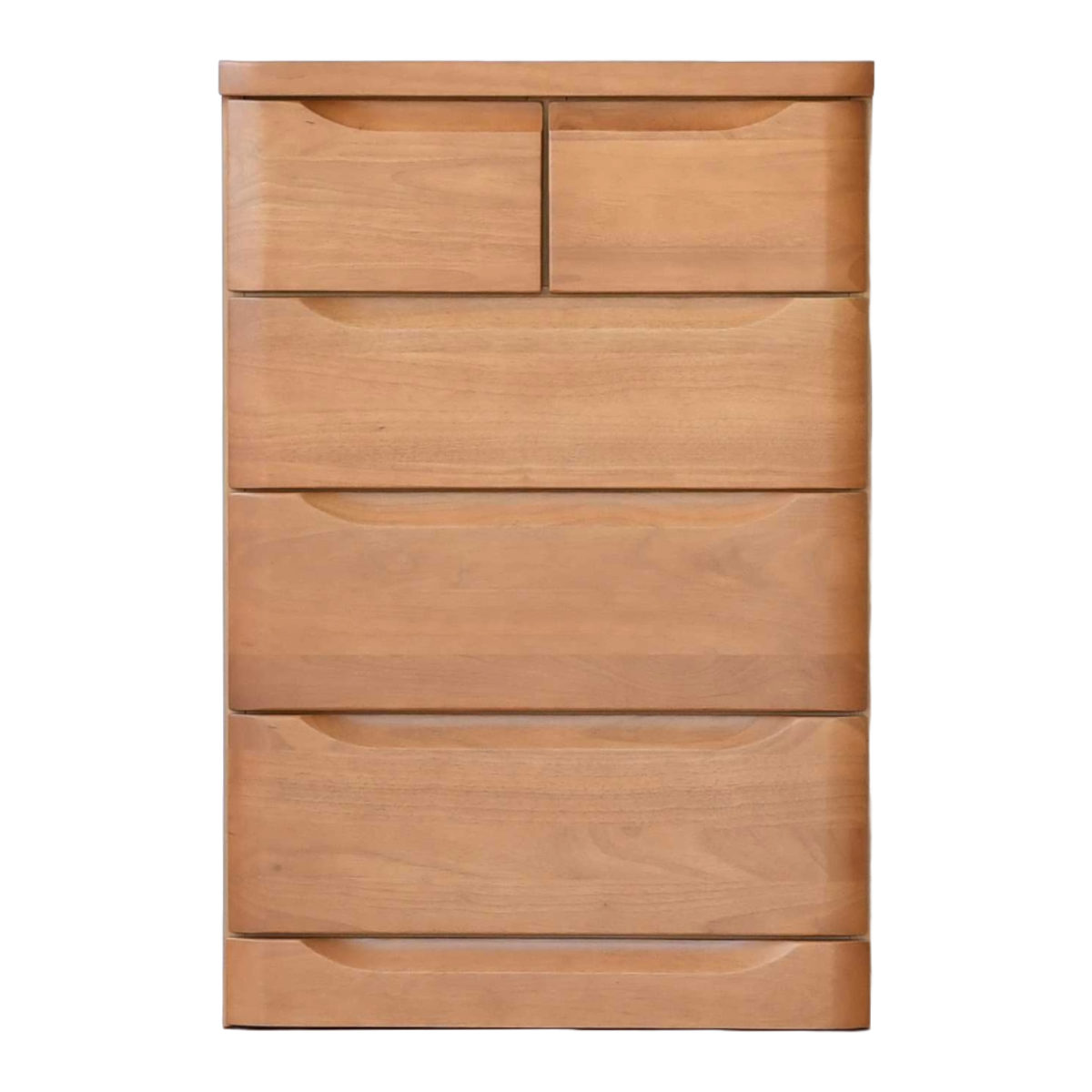 チェスト 4段 北欧風 スライドレール付 幅60cm （ たんす 箪笥 収納