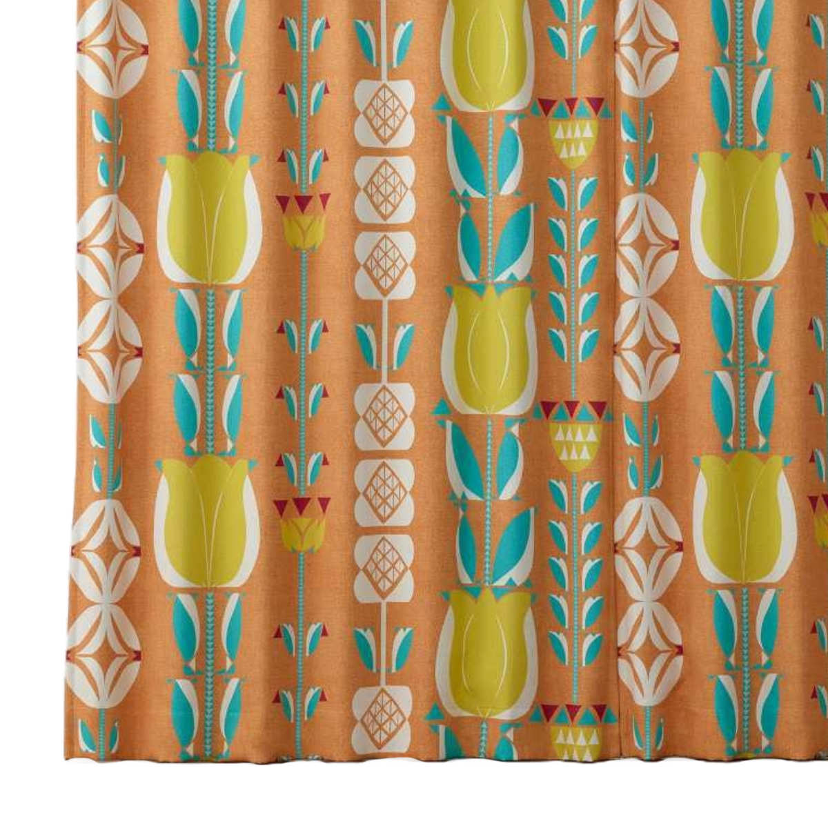 スミノエ カーテン 遮光3級 チューリッペン 100×178cm 1枚入り