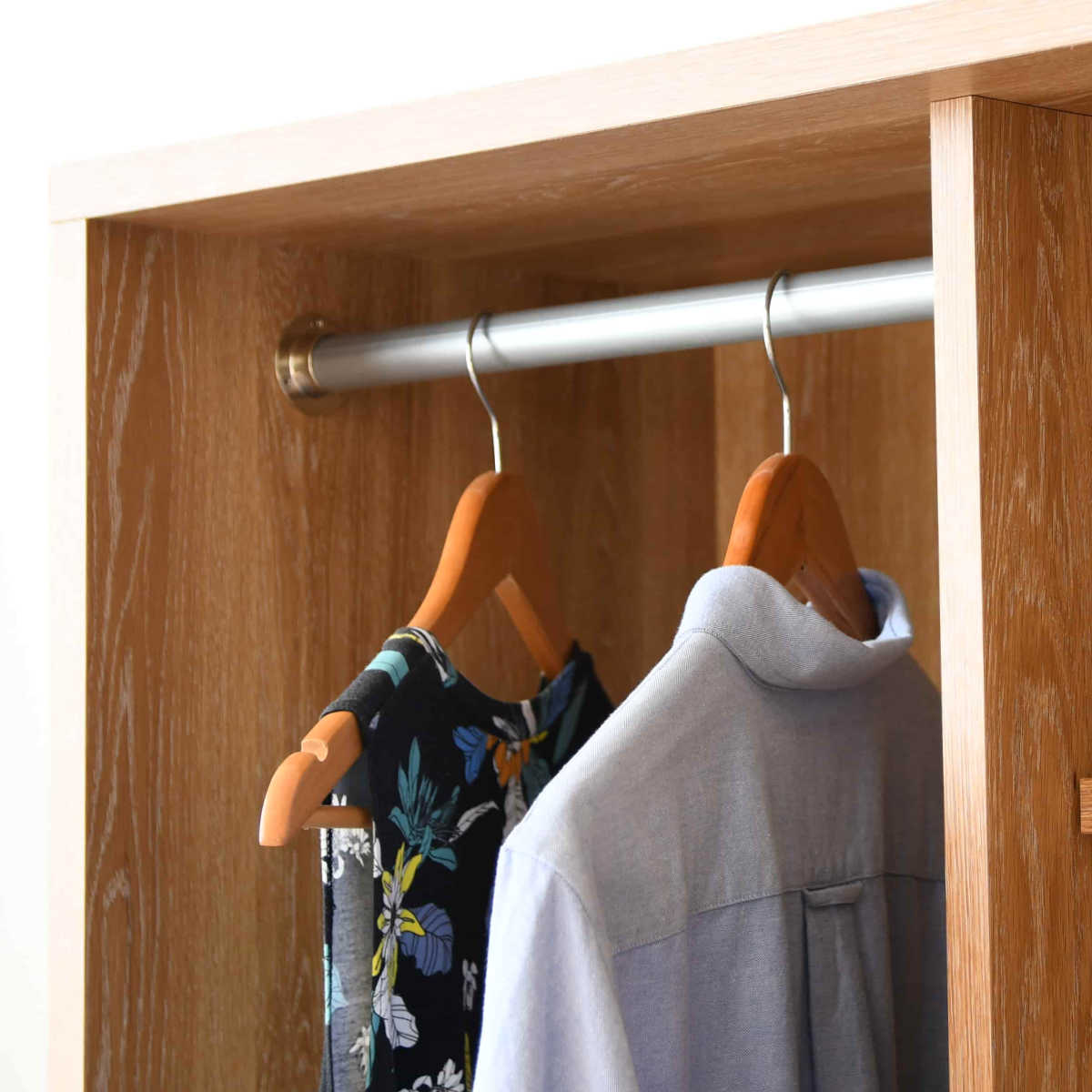 ハンガーラック 幅80cm ナチュラルヴィンテージ 日本製 （ コート