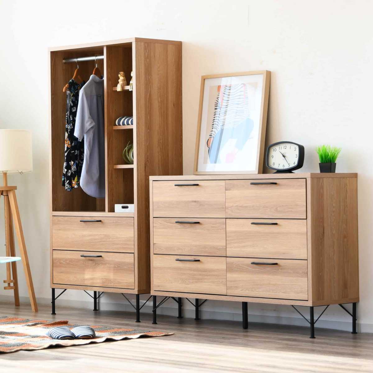 【引き取り可】無印良品　オーク材コートハンガー　棚付き Amazon.co.jp: 無印良品 オーク材コートハンガー 幅44×奥行53.5×高さ