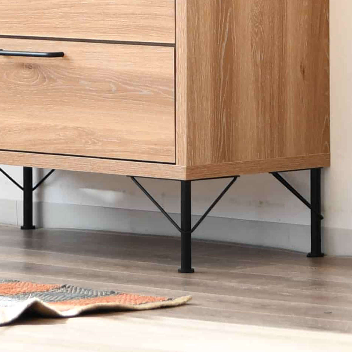 ハンガーラック 幅80cm ナチュラルヴィンテージ 日本製 （ コート