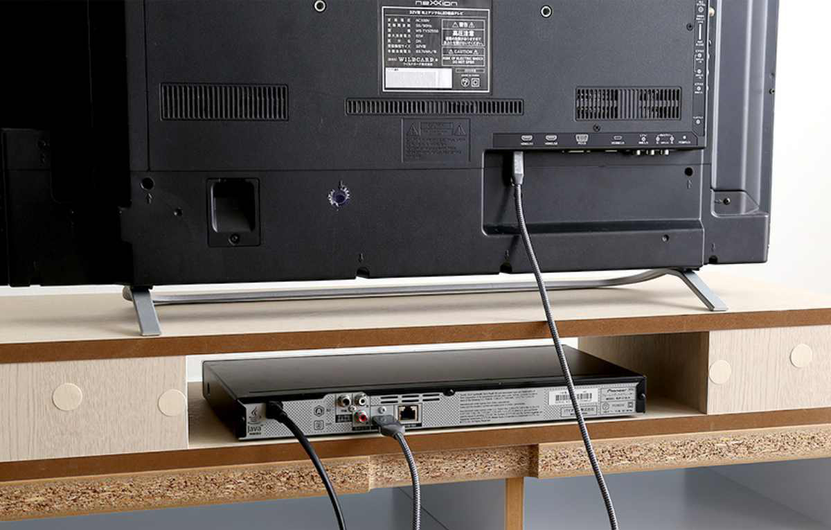 ホームテイスト（HOME taste） モニター台 幅79.2cm 北欧調 テレビ下