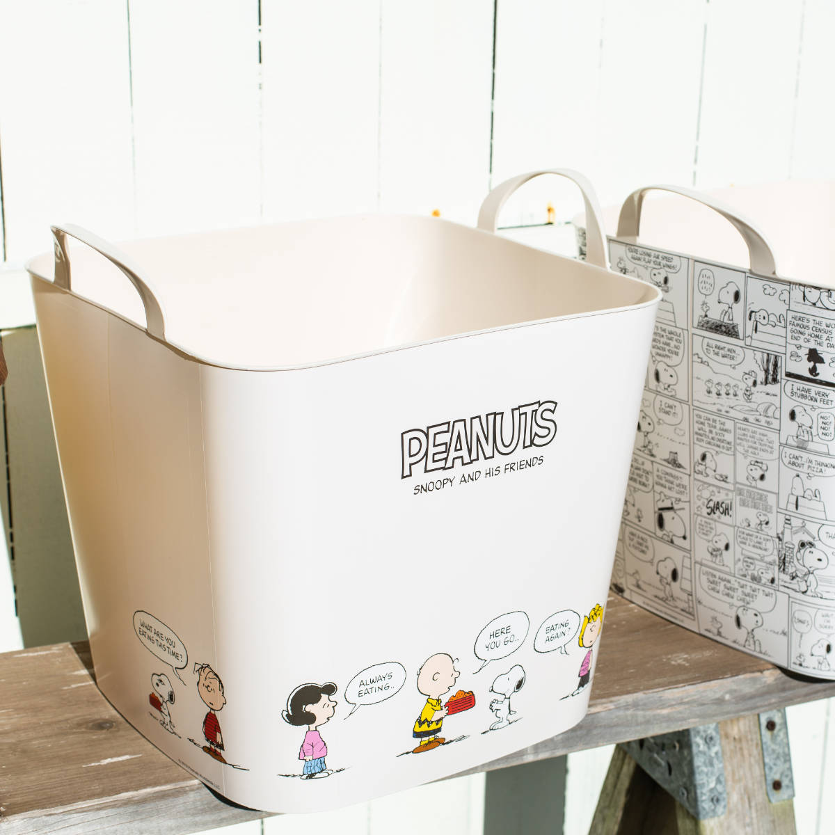 stacksto.（スタックストー） バスケット バケット M 25L PEANUTS