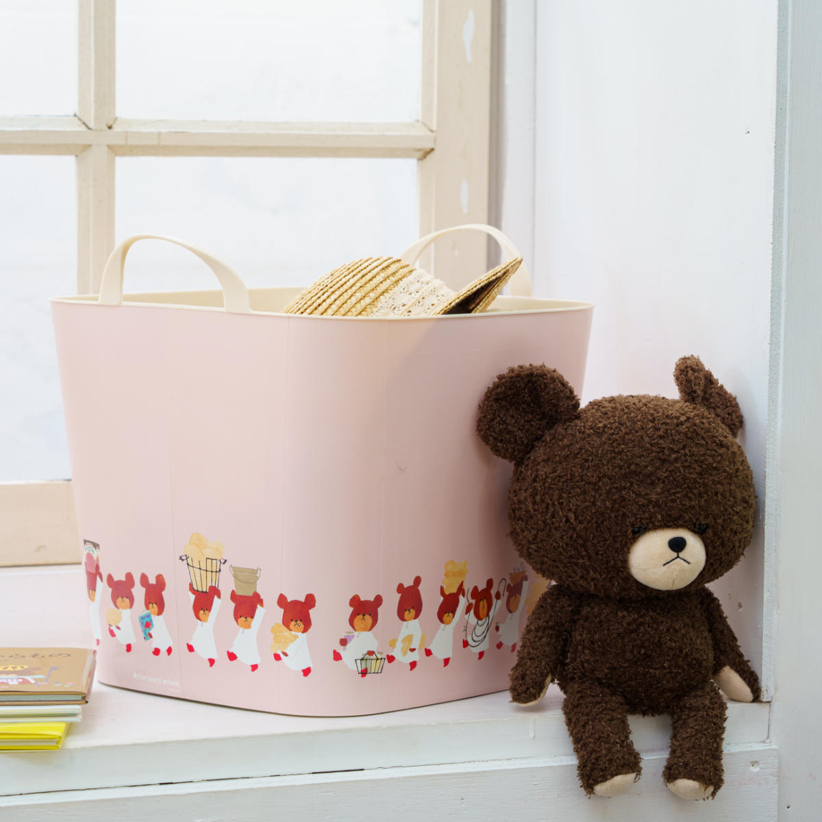 stacksto.（スタックストー） バスケット バケット M 25L くまのがっ