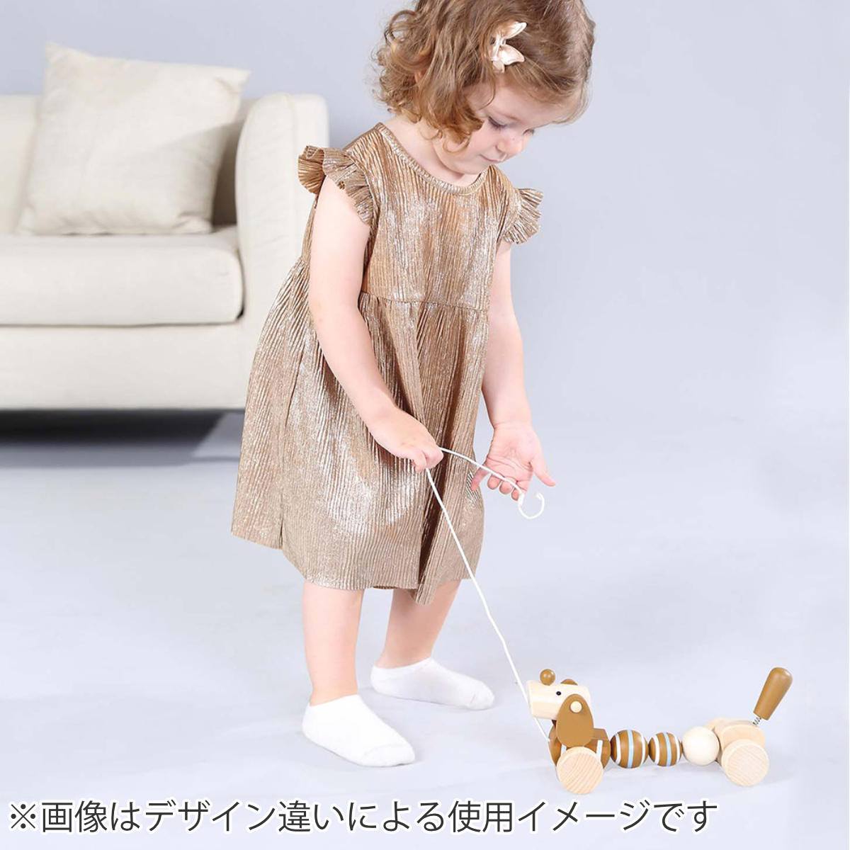 magnet おもちゃ ベビー DUCK FAMILY PULL ALONG TOY 1歳 木製