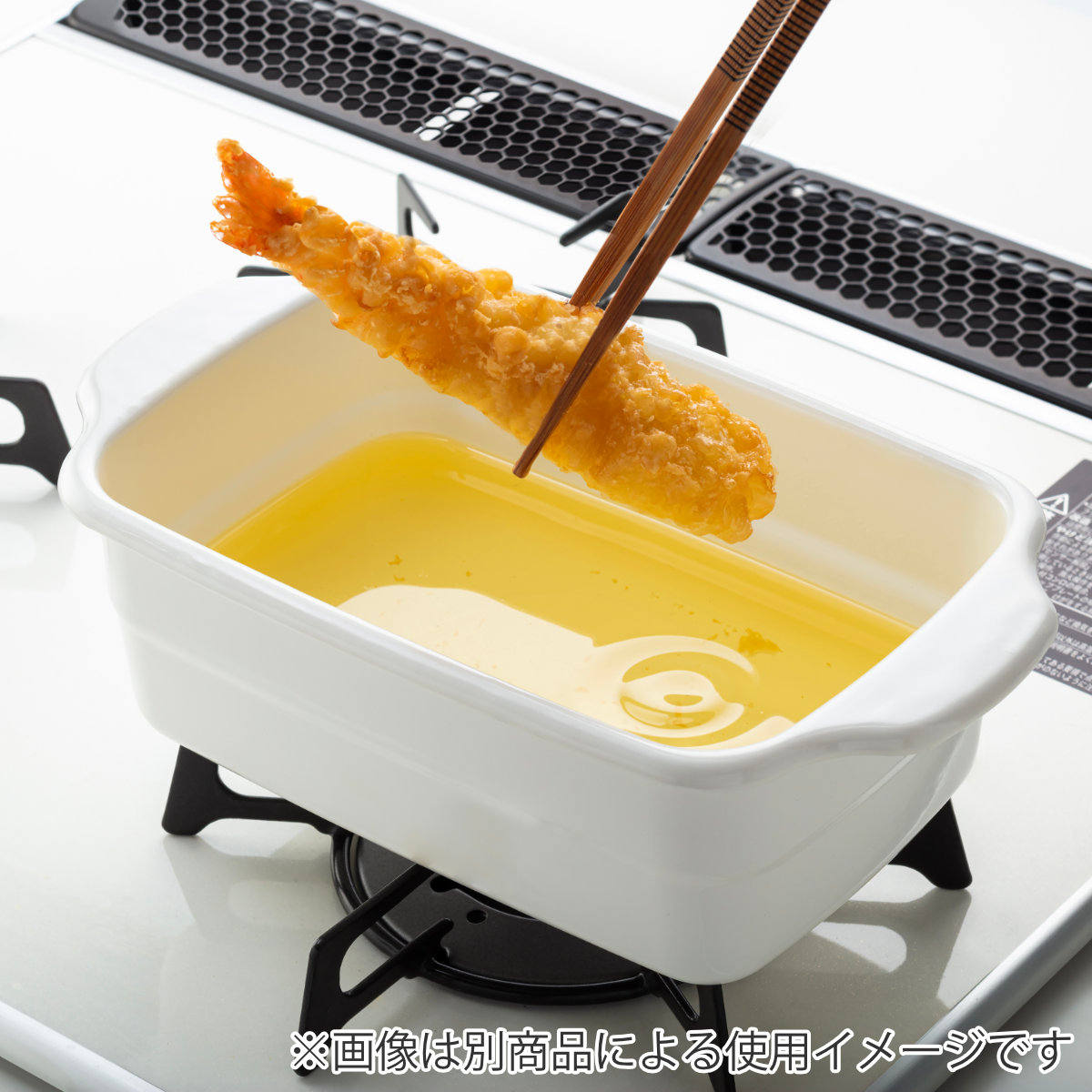 高木金属工業 保存容器 2L ホーローストックポット 角型 S