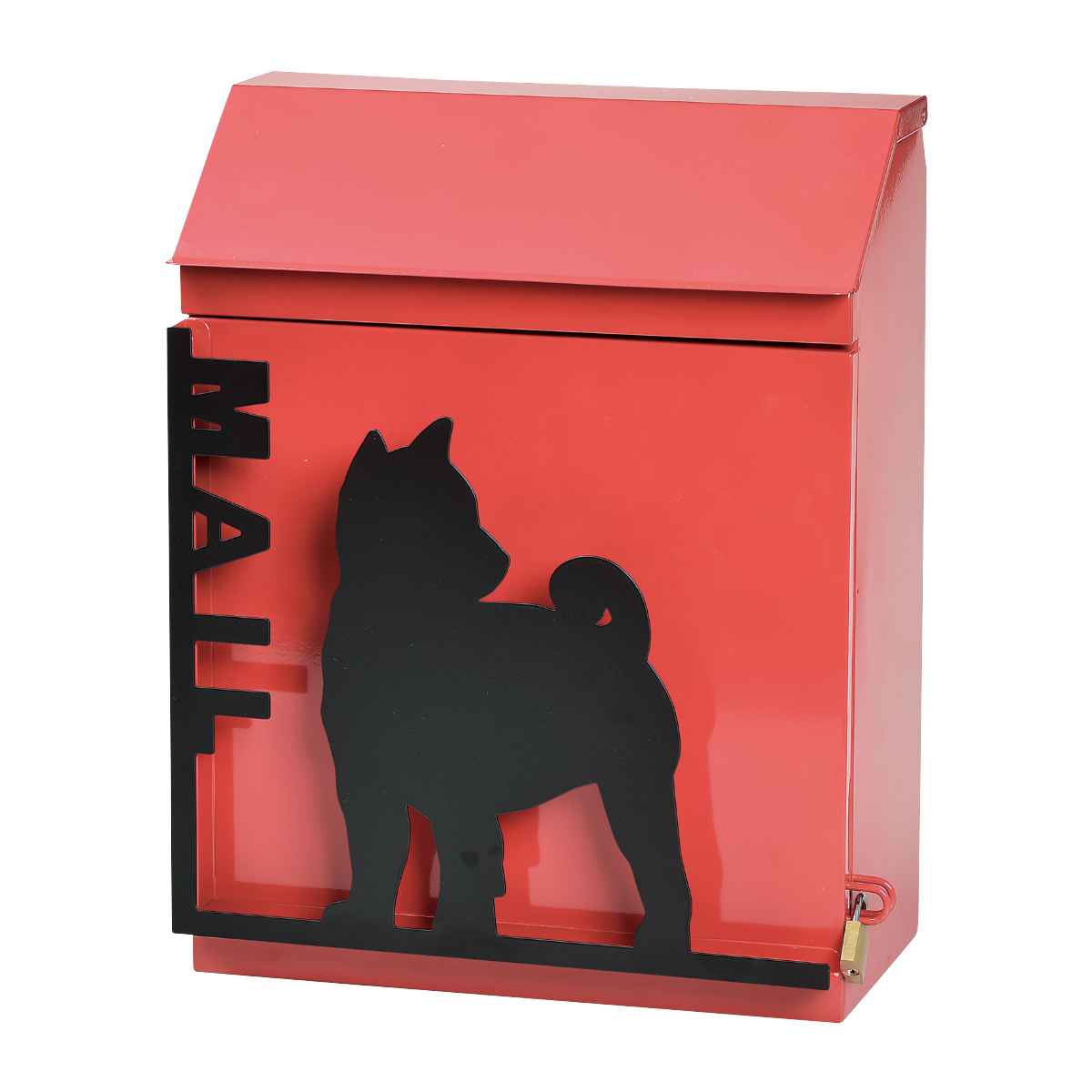 セトクラフト 郵便ポスト シルエットウォールポスト ドッグ 壁掛け