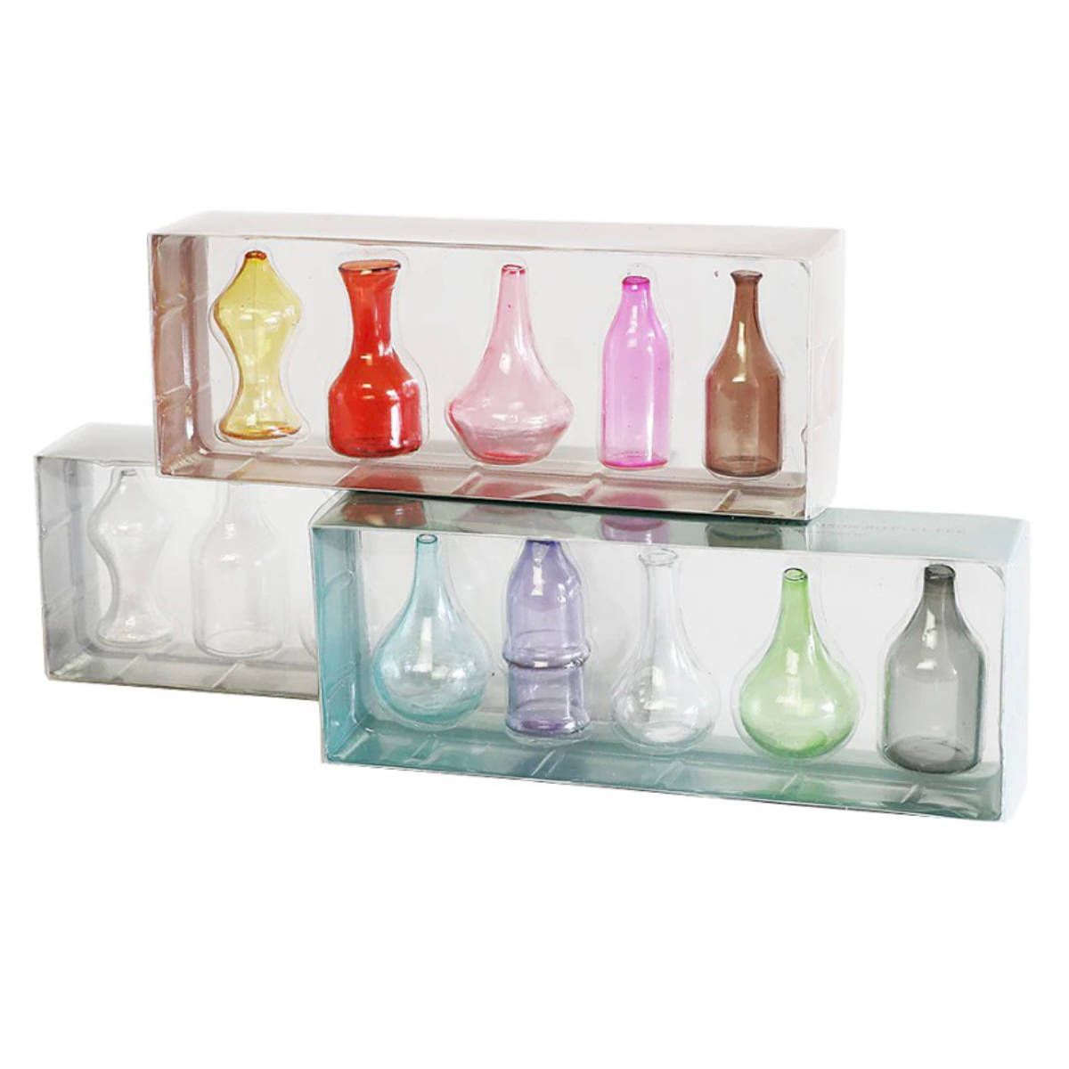 magnet 花瓶 マルメゾン ボトル フェー 5個入り 一輪挿し ガラス