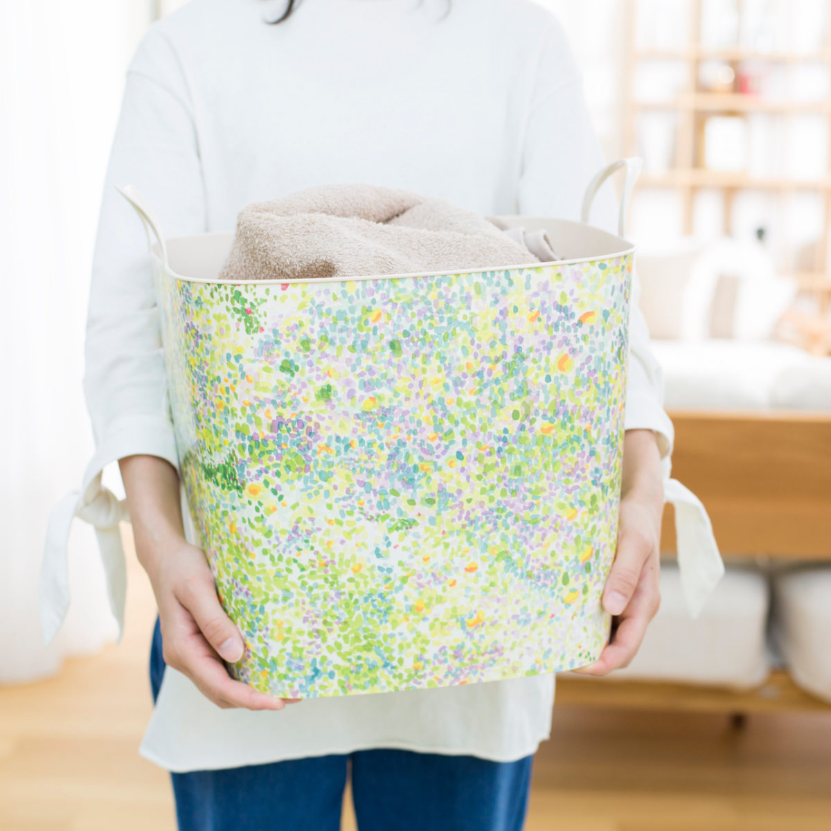 stacksto.（スタックストー） バスケット baquet 25L M naomi ito 収納