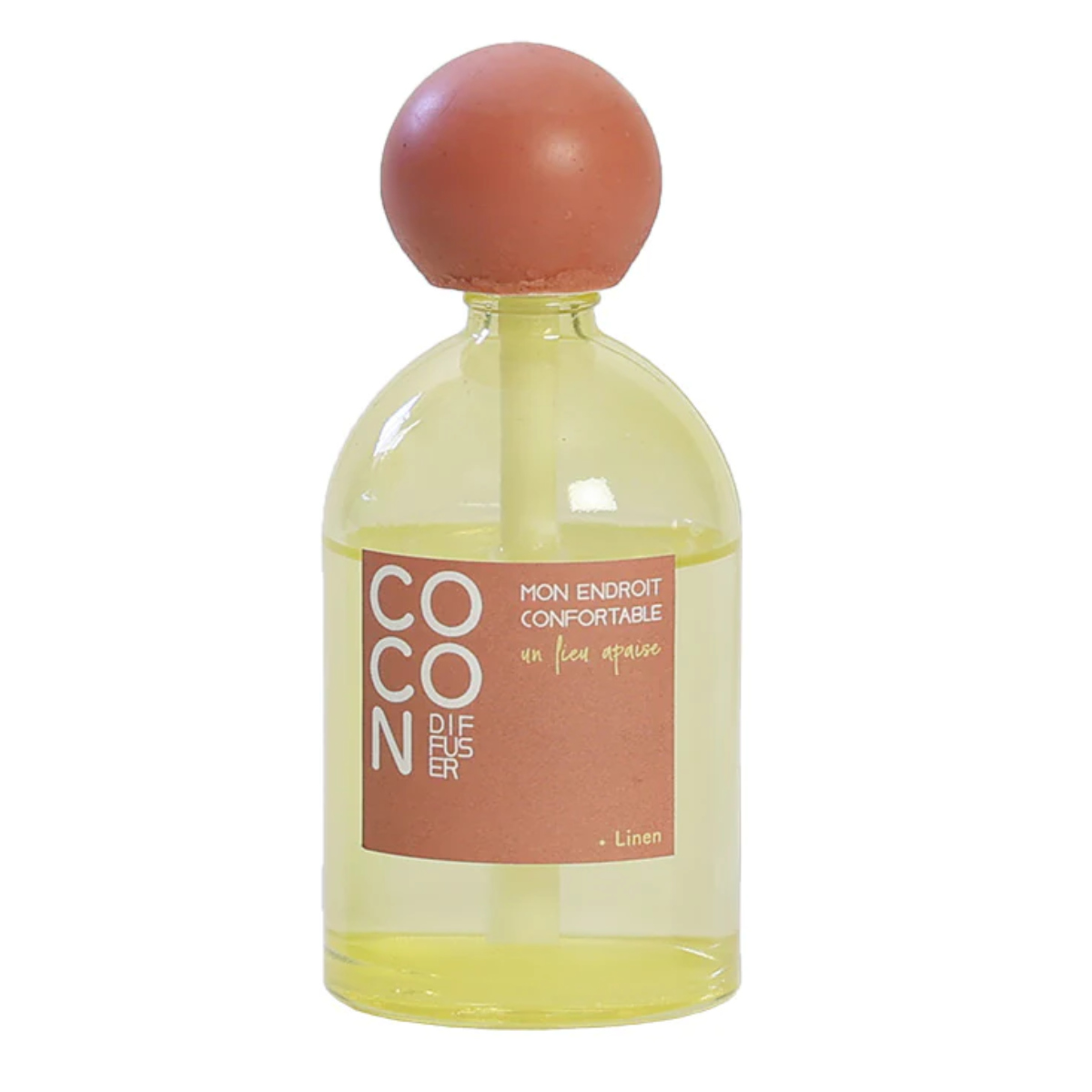 ディフューザー COCON DIFFUSER 80ml ガラス 石膏 （ 韓国風 リードディフューザー ロリポップ キャンディー 芳香剤  ルームフレグランス アロマ フレグランス ）