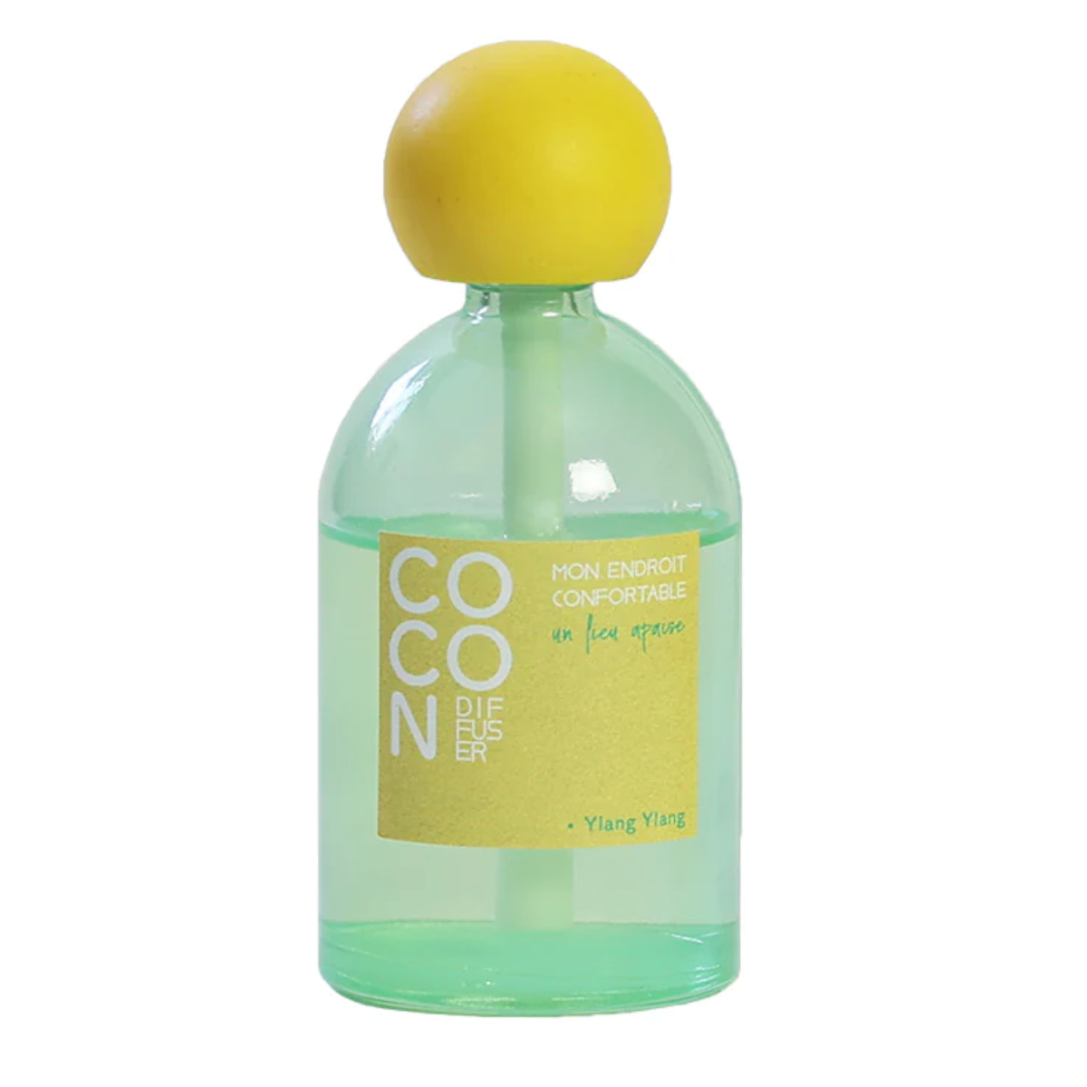 ディフューザー COCON DIFFUSER 80ml ガラス 石膏 （ 韓国風 リードディフューザー ロリポップ キャンディー 芳香剤  ルームフレグランス アロマ フレグランス ）