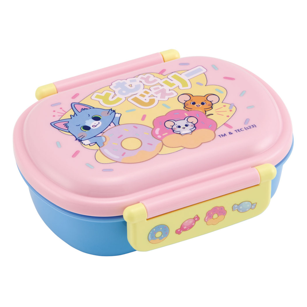 スケーター 弁当箱 抗菌ふわっとタイトランチ 1段 360ml トムと
